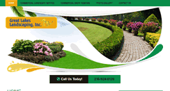 Desktop Screenshot of greatlakeslandscapinginc.com